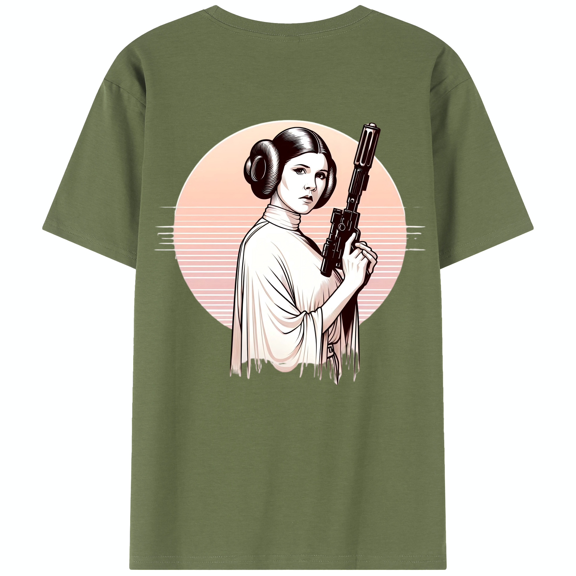 （画像用） スター・ウォーズ Star Wars 綿100％半袖Tシャツ（背面プリント）